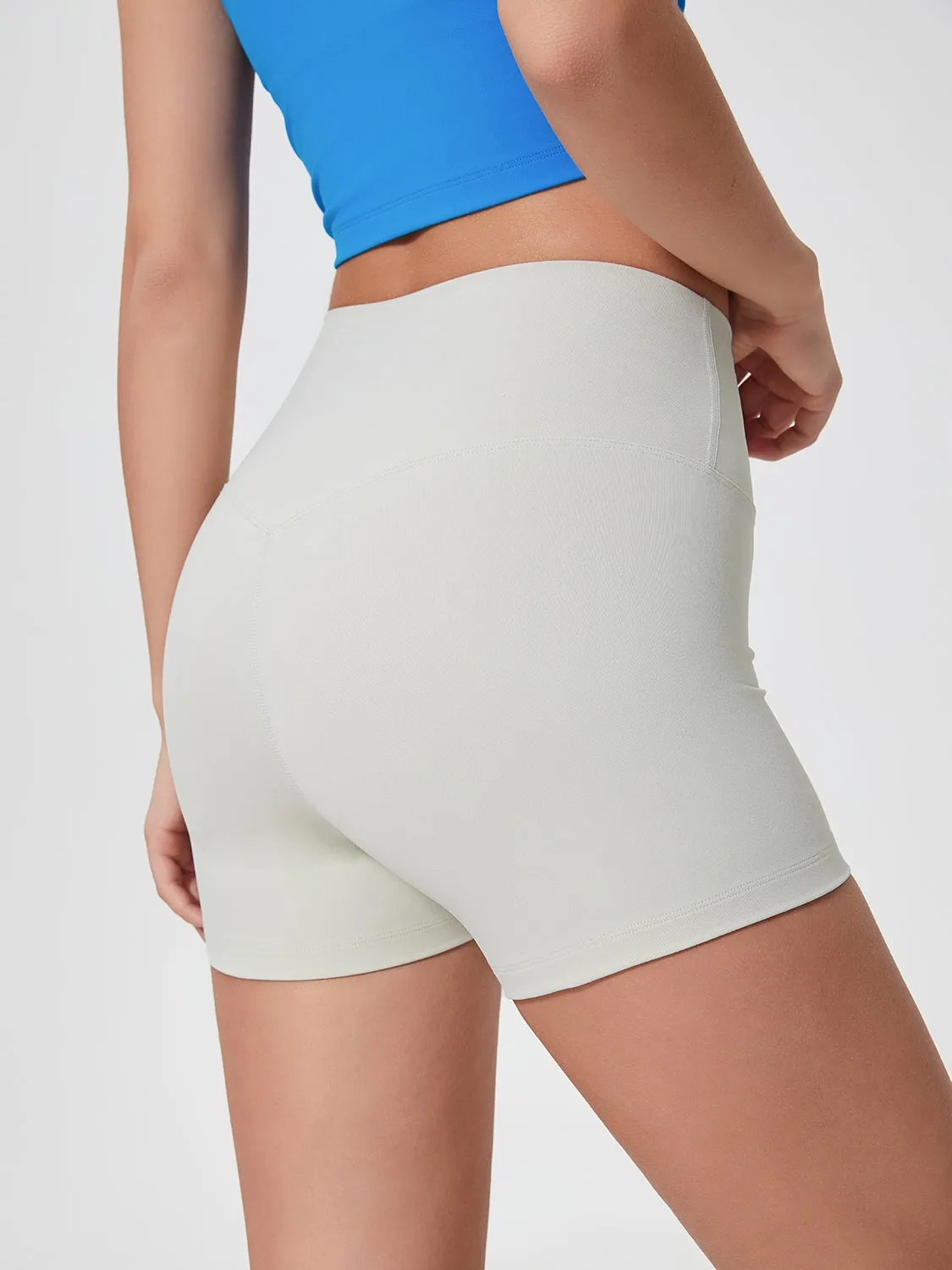 Millennia High Waist Active Shorts – Stretch & Comfort