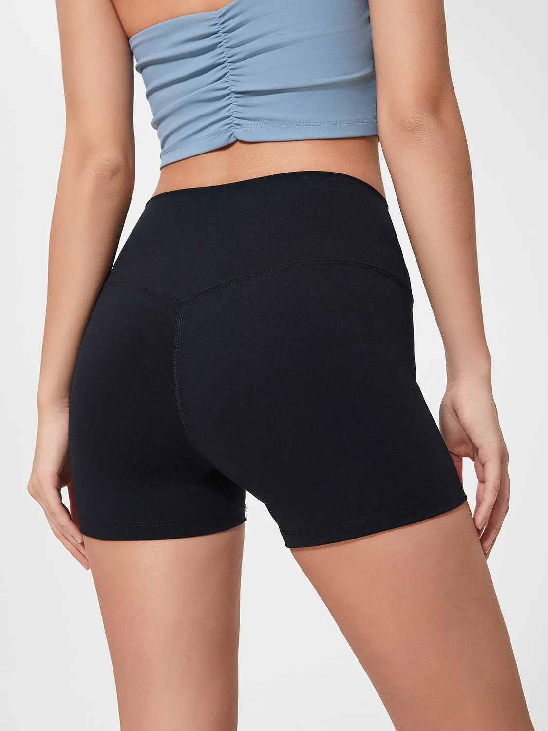 Millennia High Waist Active Shorts – Stretch & Comfort