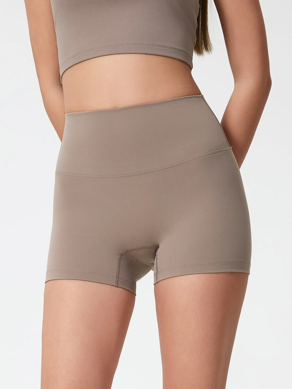 Millennia High Waist Active Shorts – Stretch & Comfort