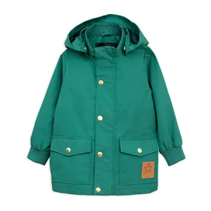 Mini Rodini Green Pico Rain Jacket - Retired