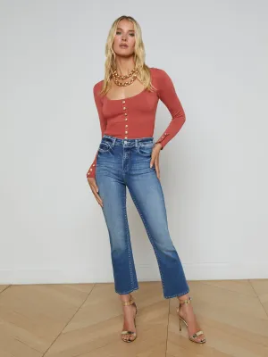 Mira Cropped Bootcut Jean