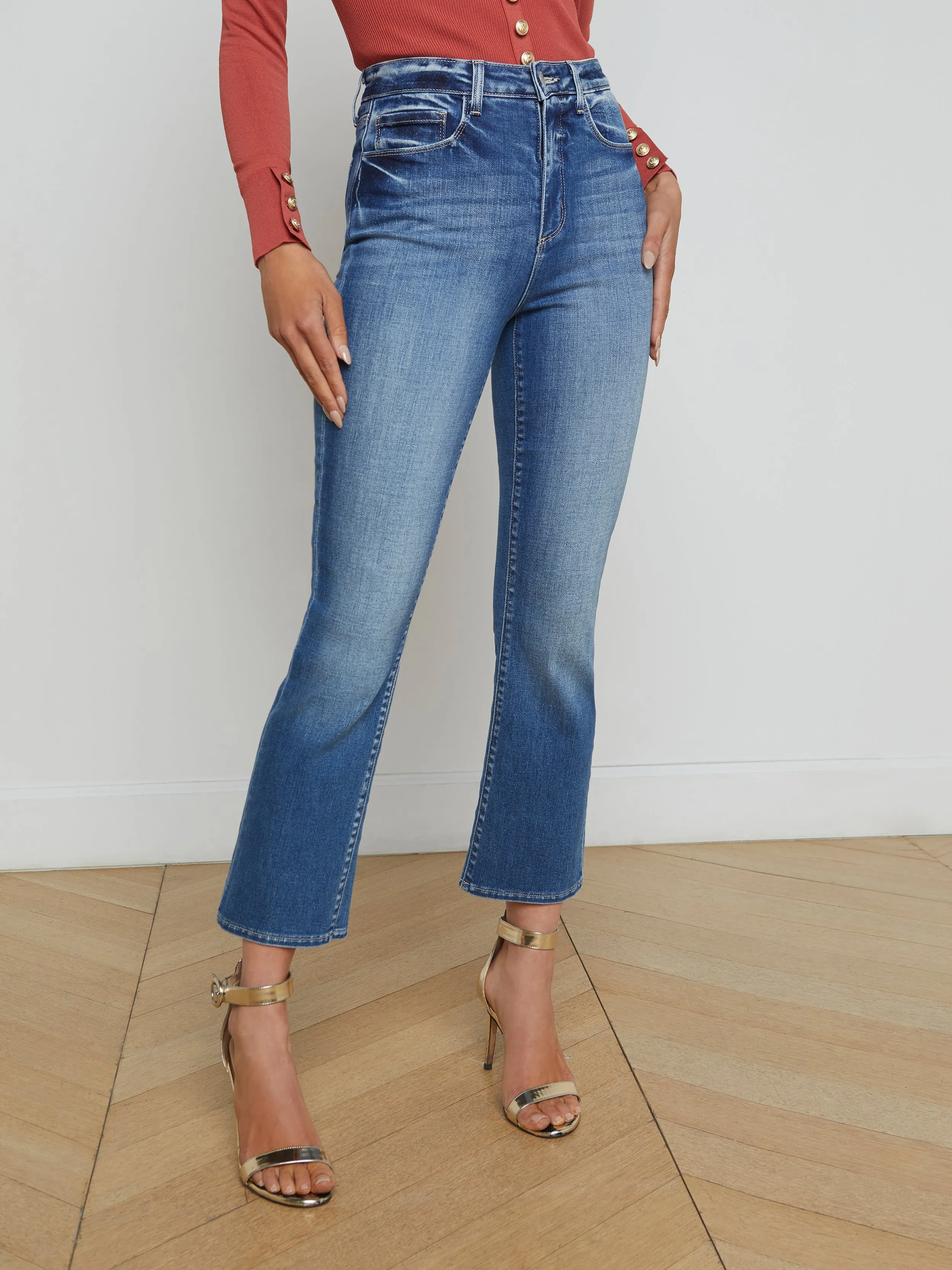 Mira Cropped Bootcut Jean