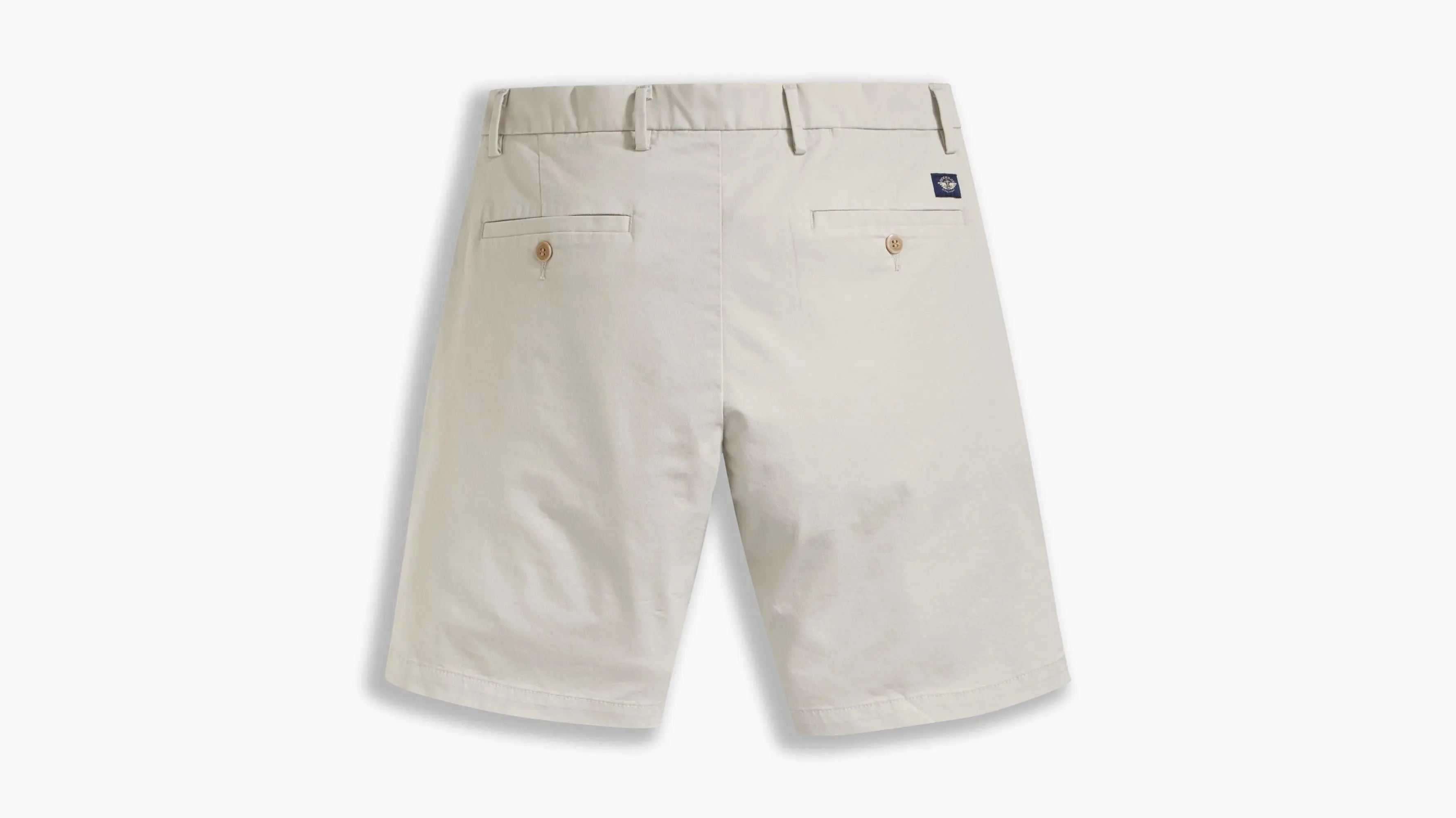 Modern Chino Short Porcelain Khaki