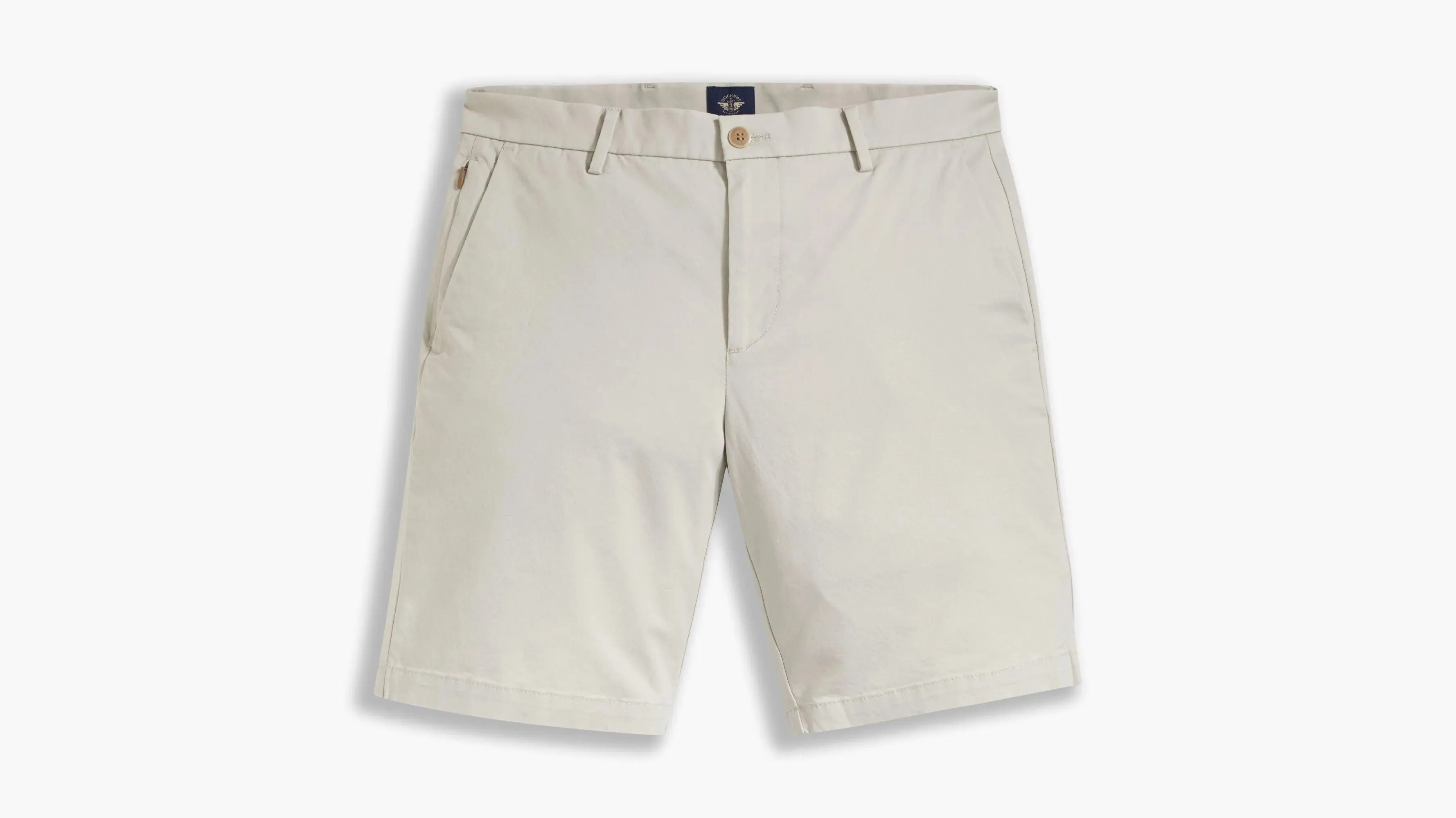 Modern Chino Short Porcelain Khaki