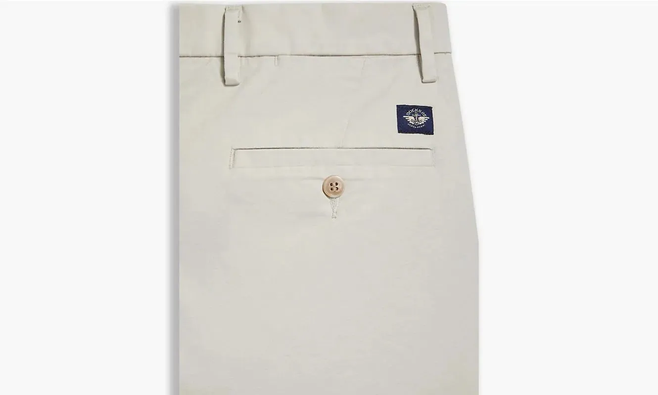 Modern Chino Short Porcelain Khaki