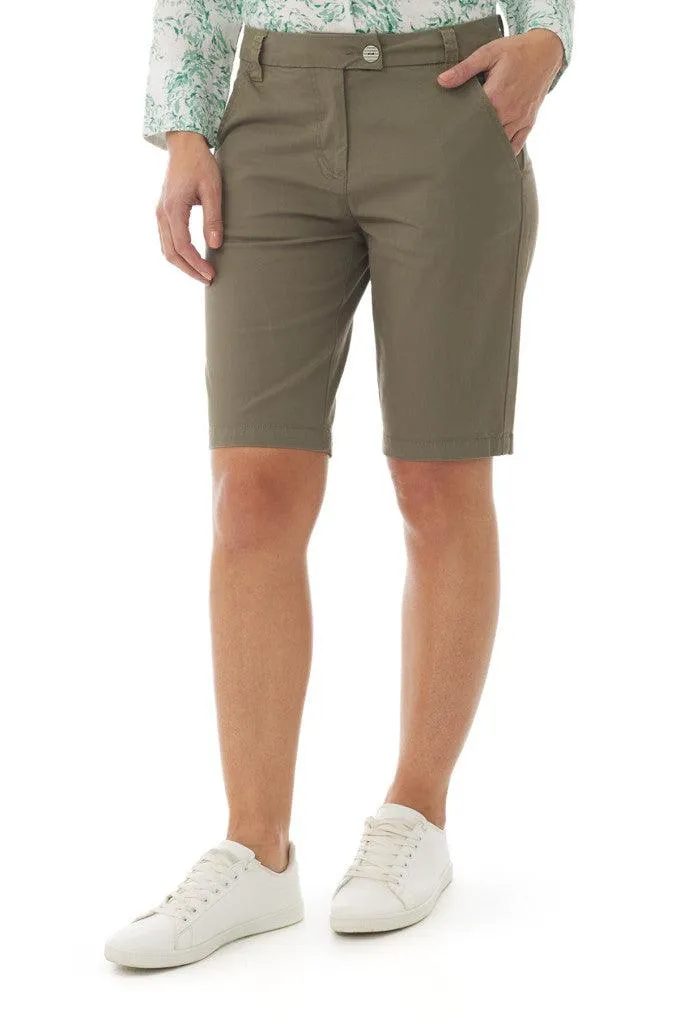 Mousqueton Womens Astry shorts - Marine, Vertiver or white