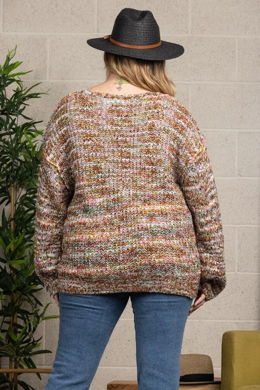 MULTI COLORED SWEATER