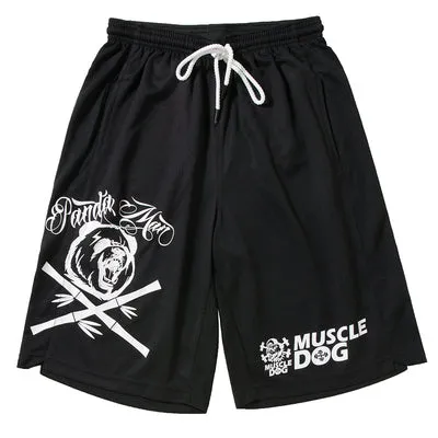 MuscleDog Panda Bamboo Athletic Shorts
