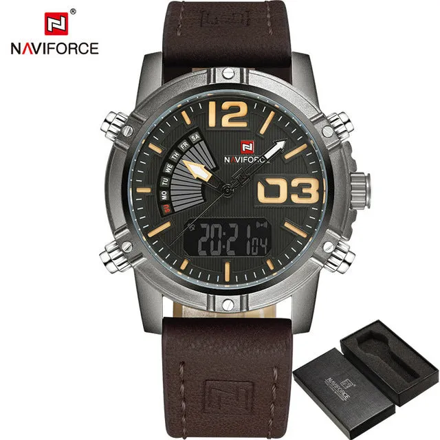 NAVIFORCE Men's Fashion Sport Watches