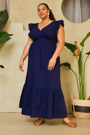 Navy Maxi Sundress