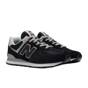 New Balance Men's 574 Core Sneaker - Black/White