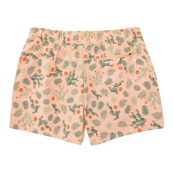 NEW The North Face Women's Class V Flash Dry Shorts Apricot Ice Cacti Print XL
