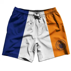 New York City Swim Shorts 7" Made in USA