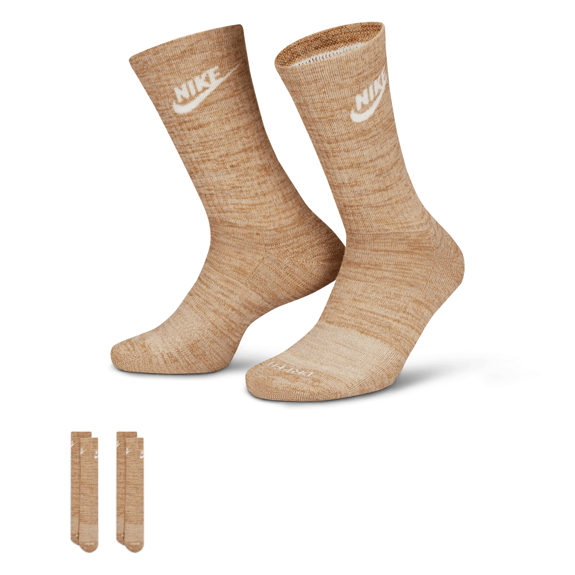 NIKE EVERYDAY PLUS COCONUT MILK CUSHIONED CREW