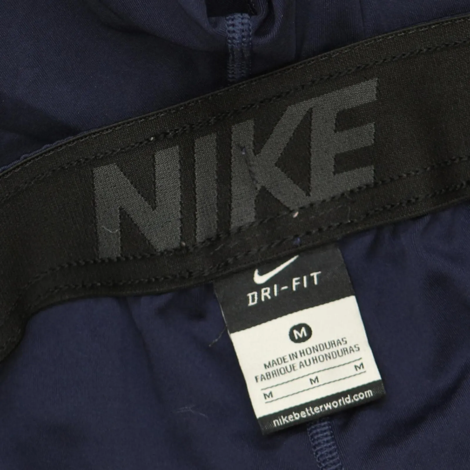 Nike Mens Dri-Fit Pittsburg Panthers Band Athletic Shorts Navy Blue M