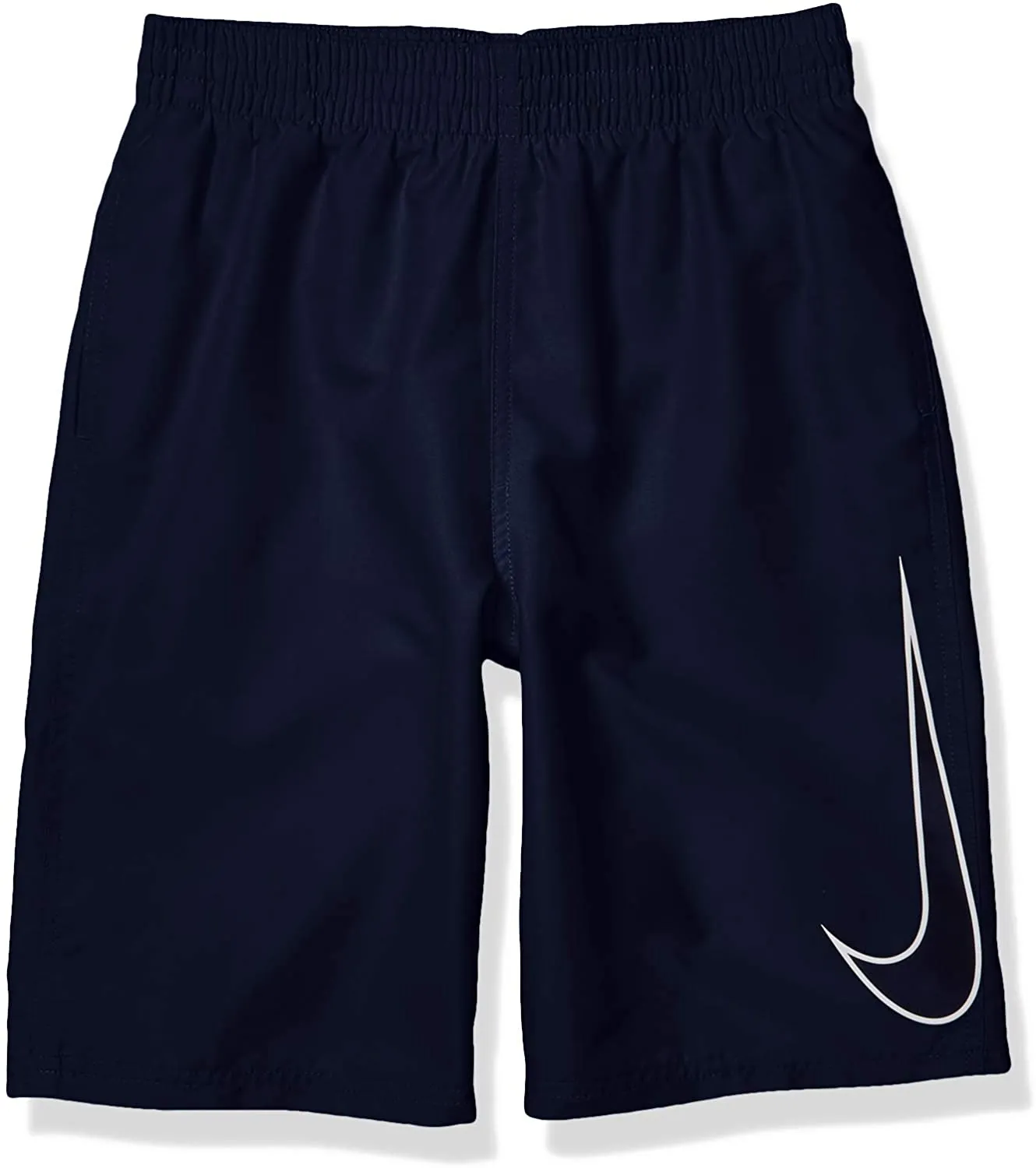 Nike Swim Boys' Big Swoosh Solid Lap Volley Short Swim Trunk