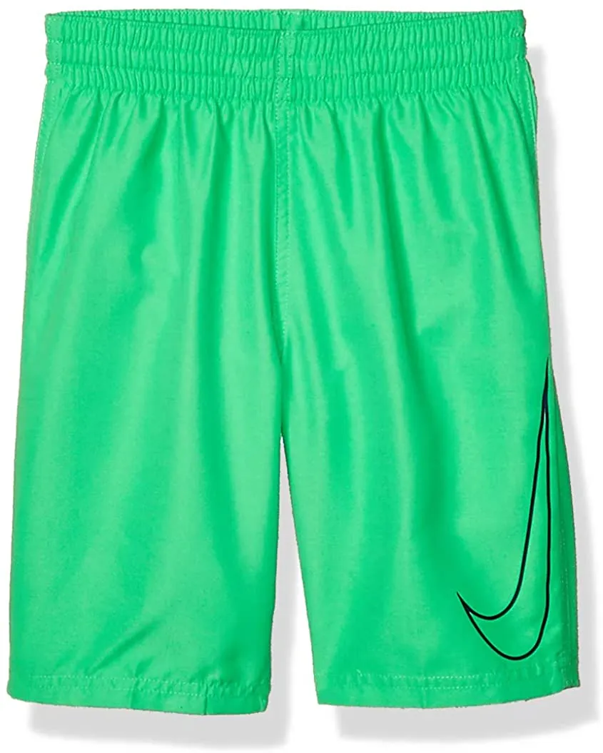 Nike Swim Boys' Big Swoosh Solid Lap Volley Short Swim Trunk