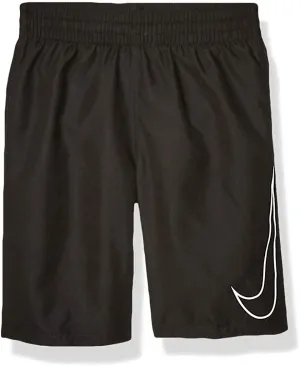 Nike Swim Boys' Big Swoosh Solid Lap Volley Short Swim Trunk