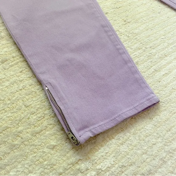 NWT Talbots Heritage Slim Crop lavender jeans