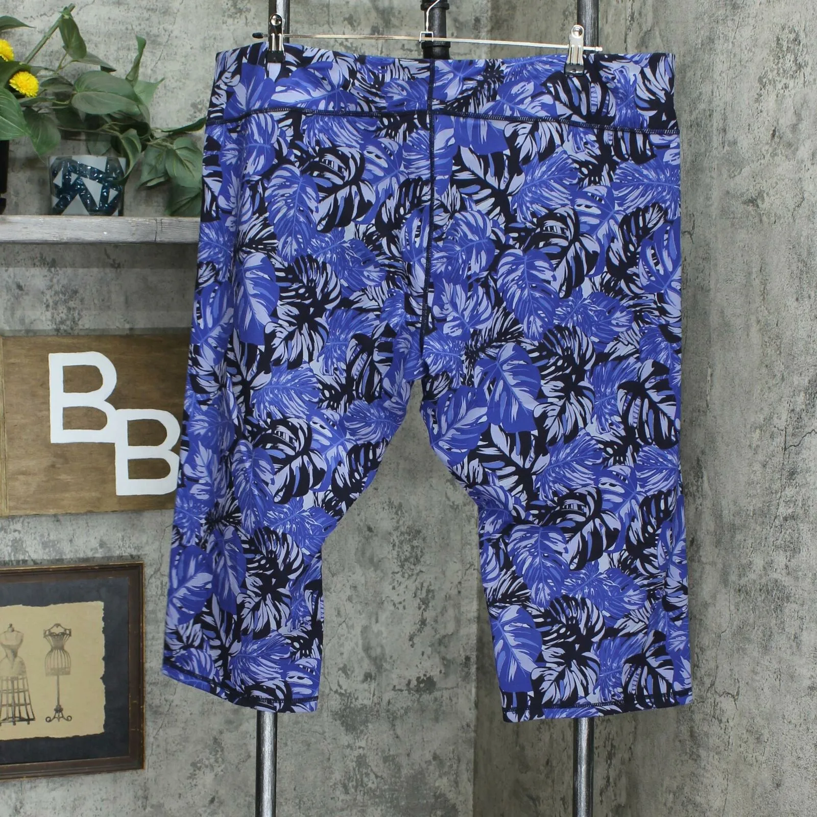 NWT Women With Control Renee's Reversibles Petite Crop Pants. A354372-Plus 3XP