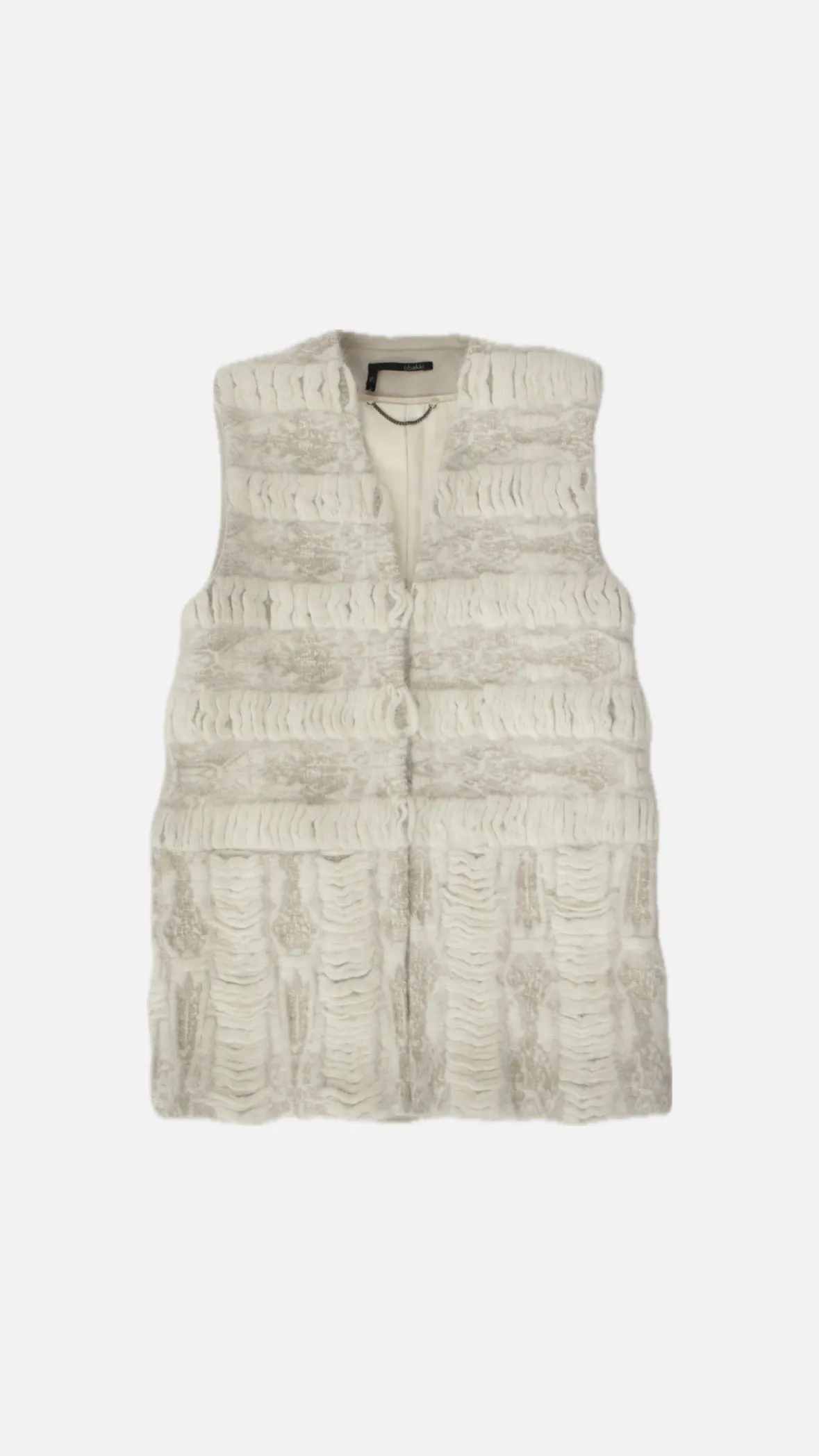 Obakki Angora & Wool Blend Vest