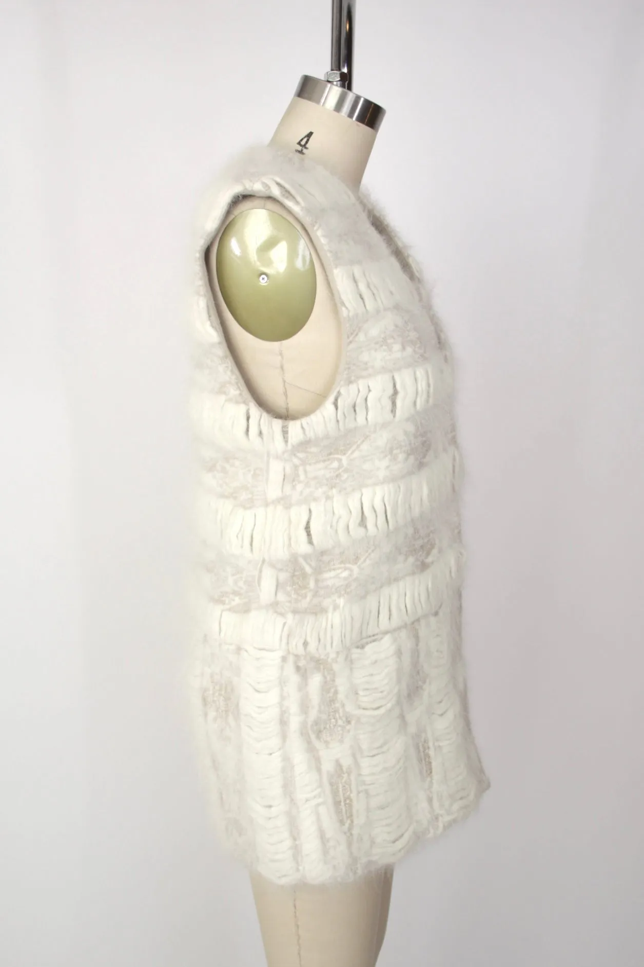 Obakki Angora & Wool Blend Vest