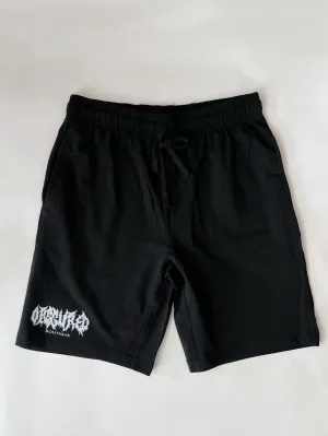 Obscured Death Metal Athletic Shorts