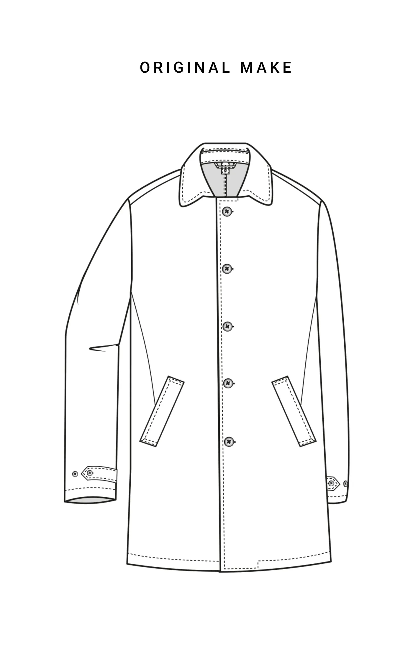 Olmetex Olive Water-Repellent Cotton Blend Twill Windbreaker