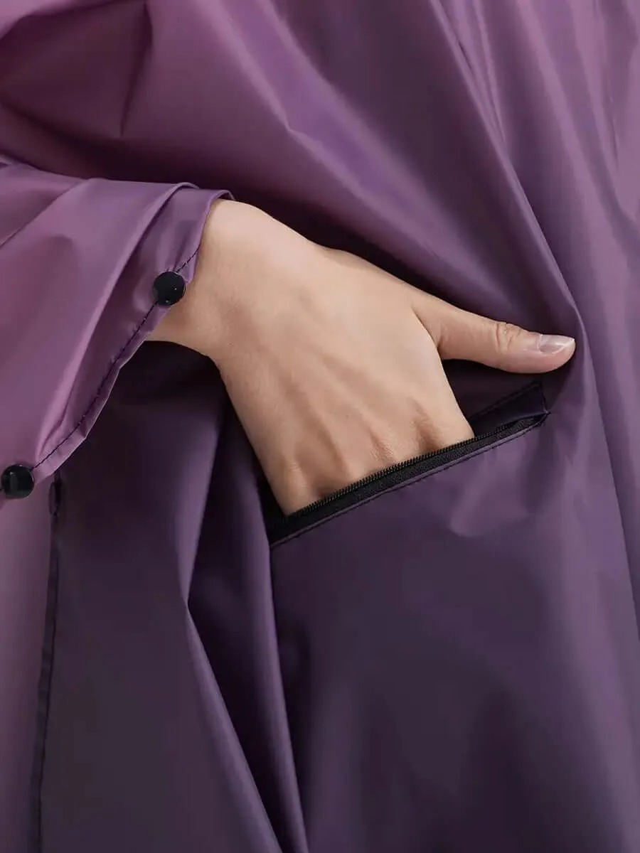 Ombré Shield Raincoat - Ombre