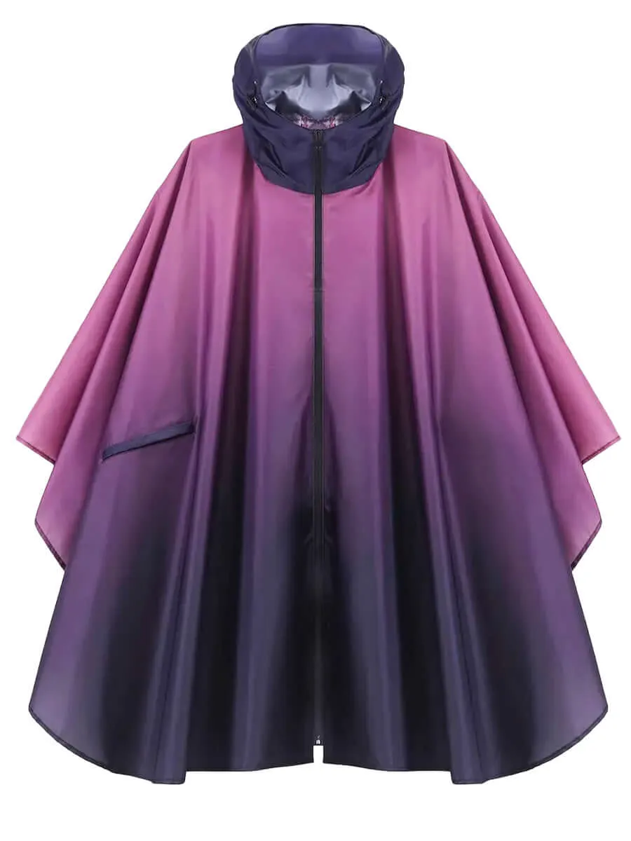 Ombré Shield Raincoat - Ombre