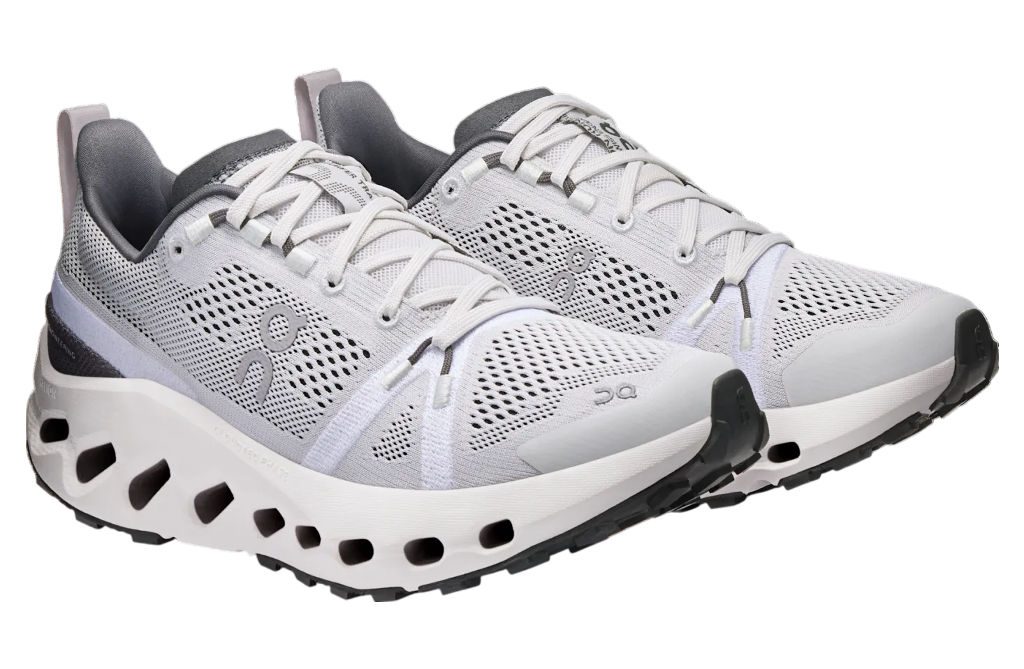 On Cloudsurfer Trail Women - Frost | White