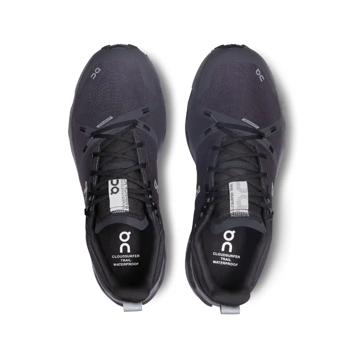On Running Cloudsurfer Trail Waterproof Black Ecilipse