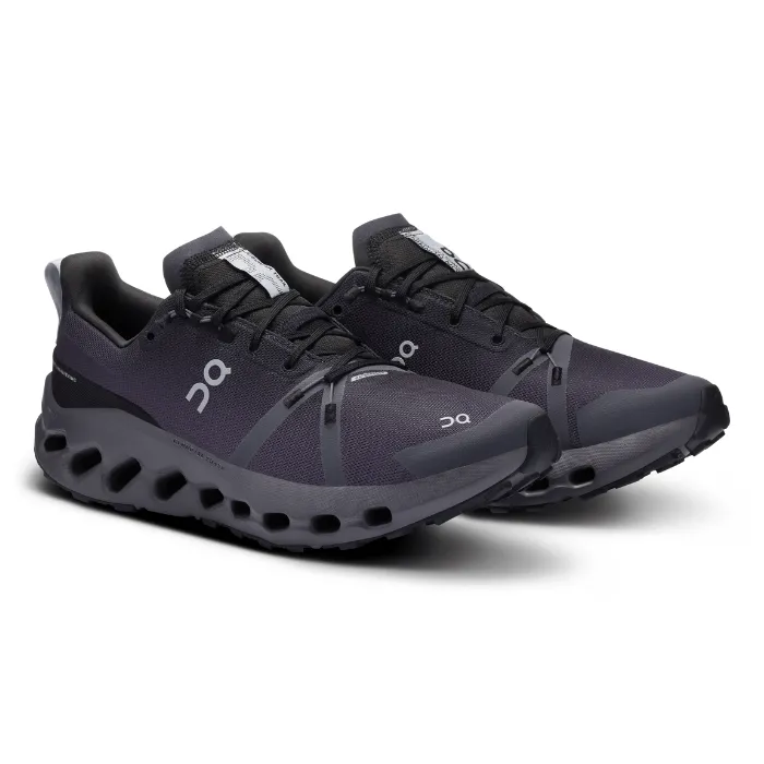 On Running Cloudsurfer Trail Waterproof Black Ecilipse