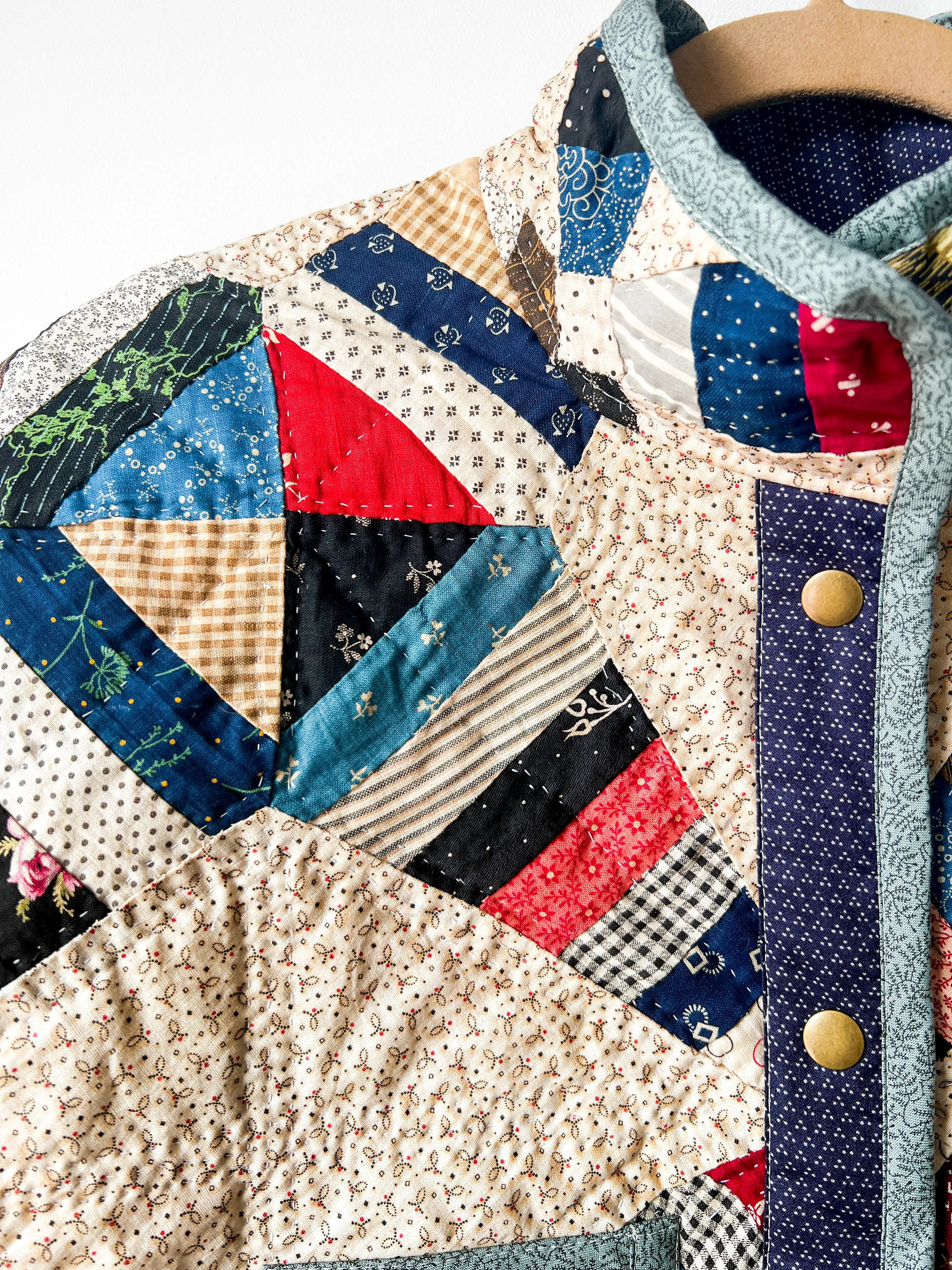 One-of-a-Kind: Rocky Road to Kansas Flora Jacket (XS)