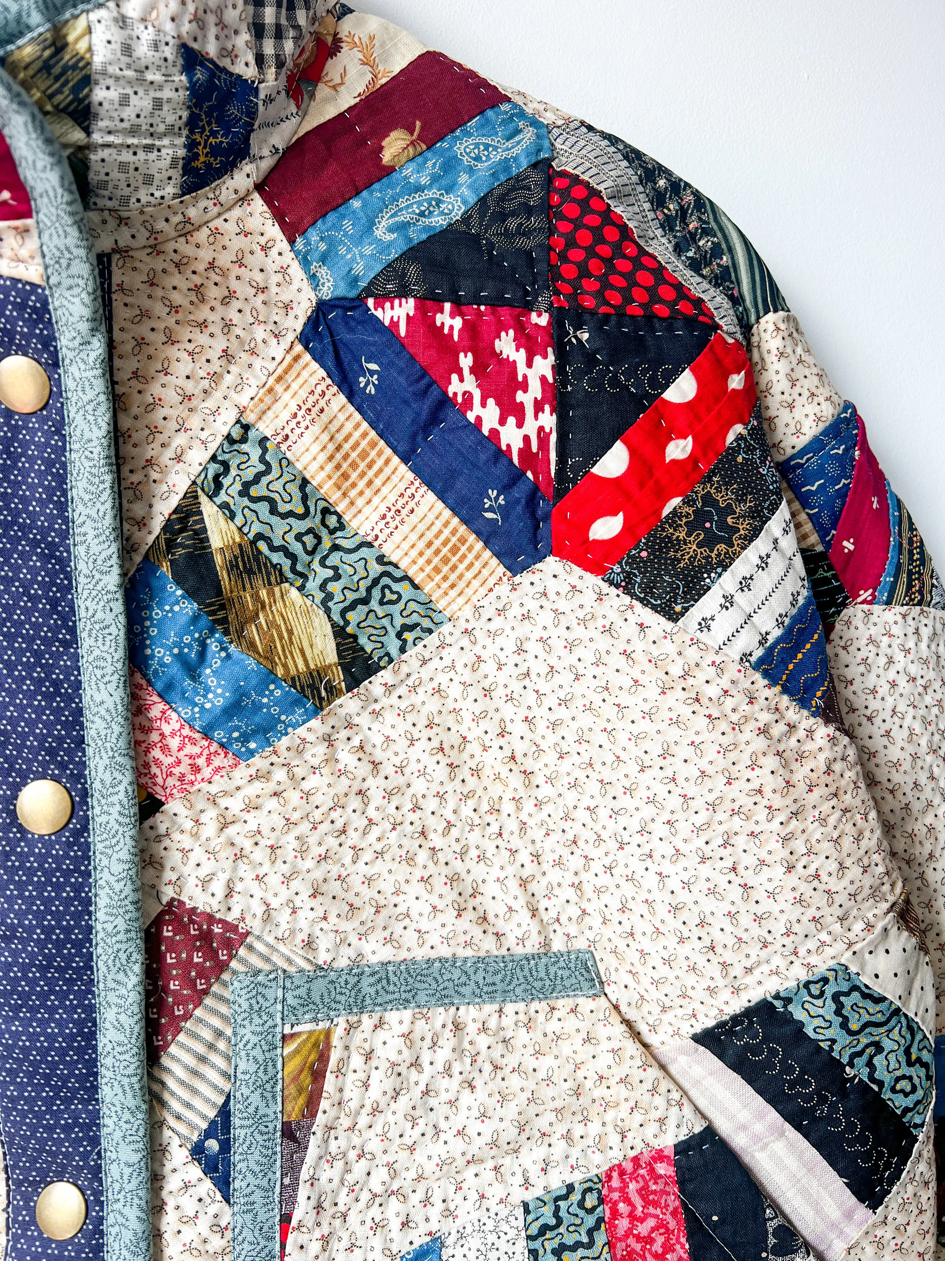 One-of-a-Kind: Rocky Road to Kansas Flora Jacket (XS)