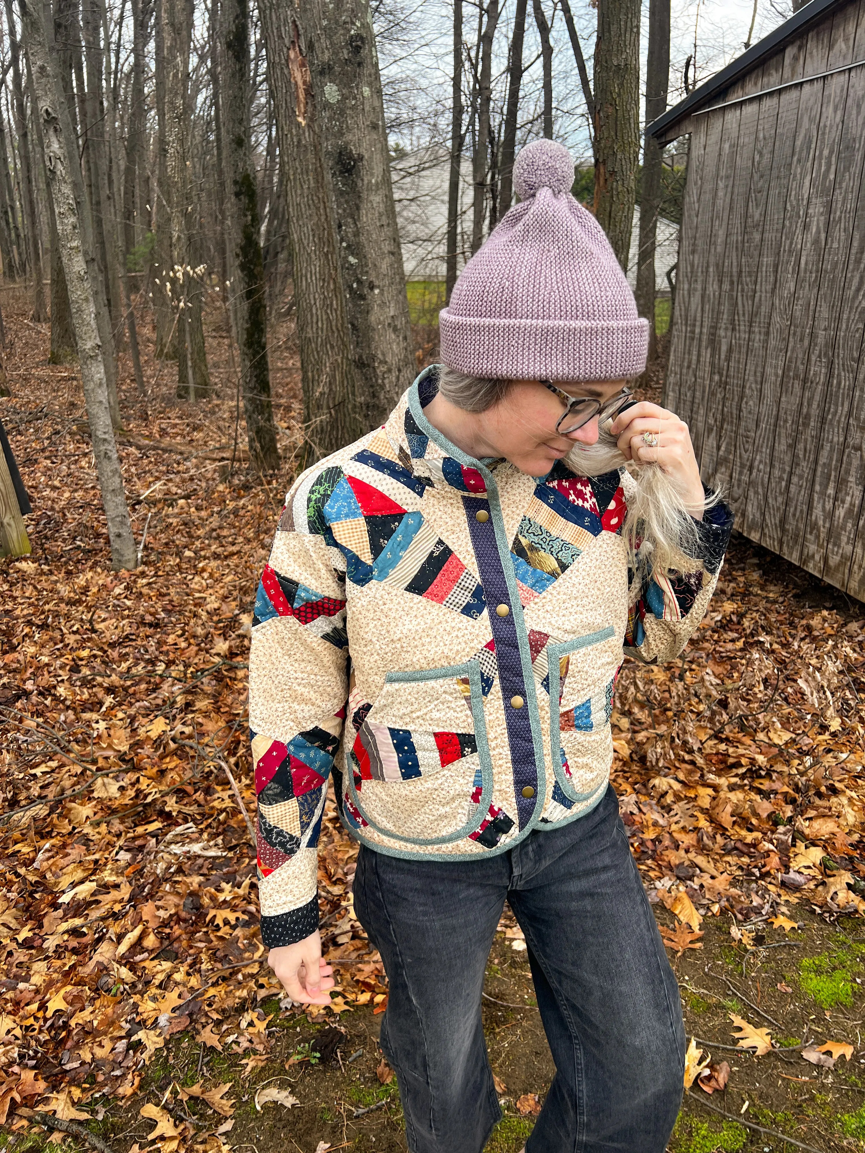 One-of-a-Kind: Rocky Road to Kansas Flora Jacket (XS)