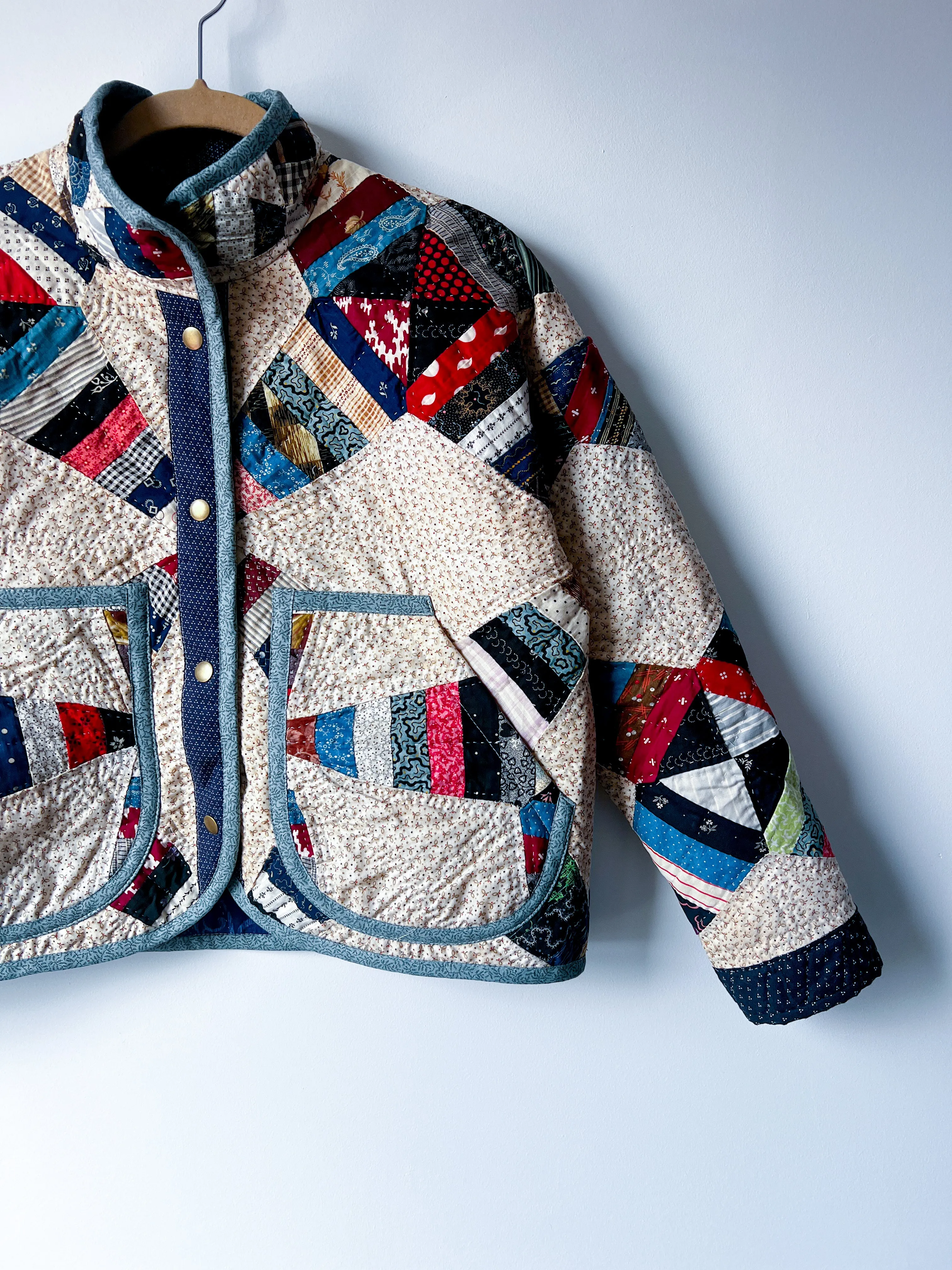 One-of-a-Kind: Rocky Road to Kansas Flora Jacket (XS)