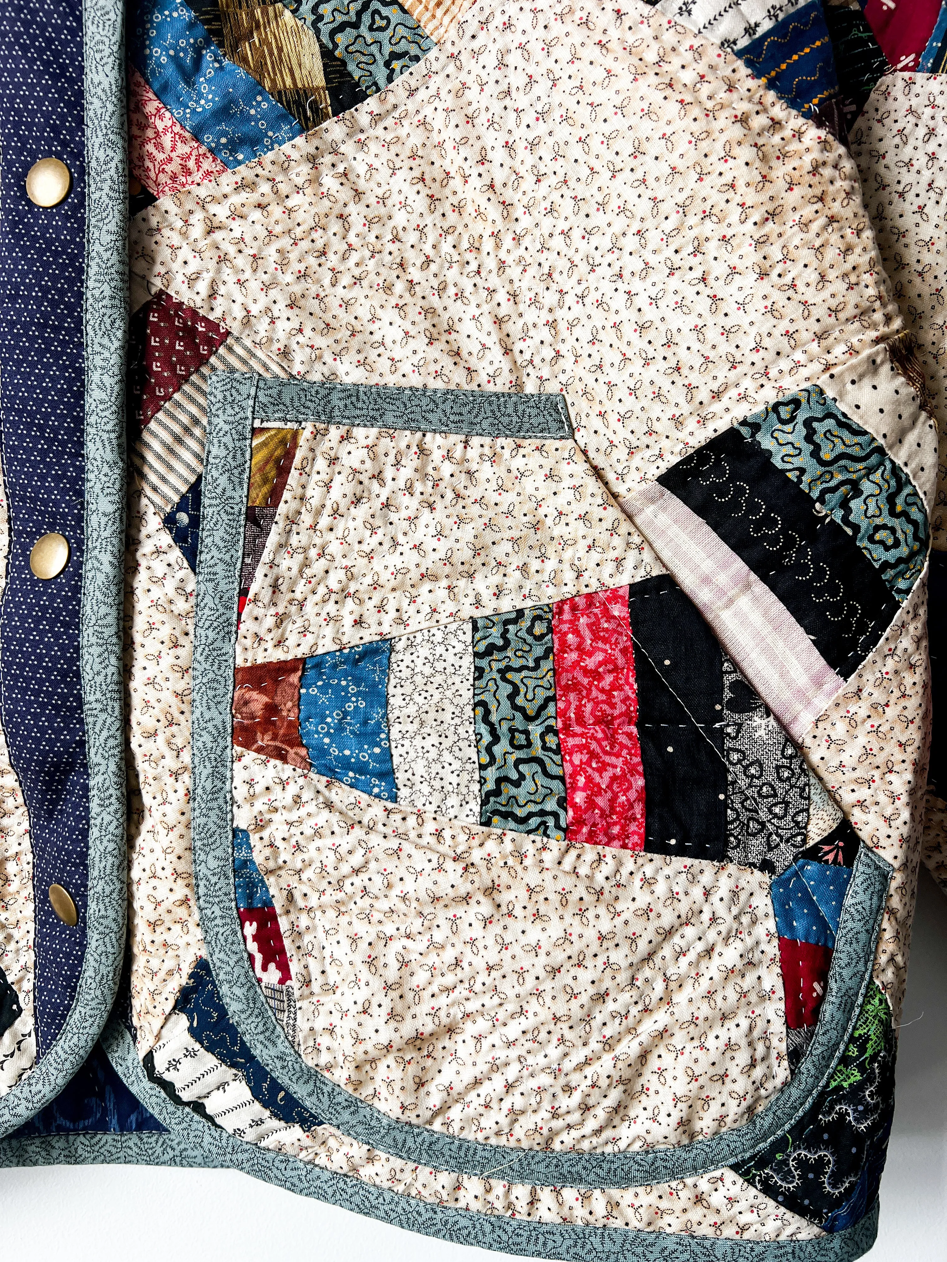 One-of-a-Kind: Rocky Road to Kansas Flora Jacket (XS)
