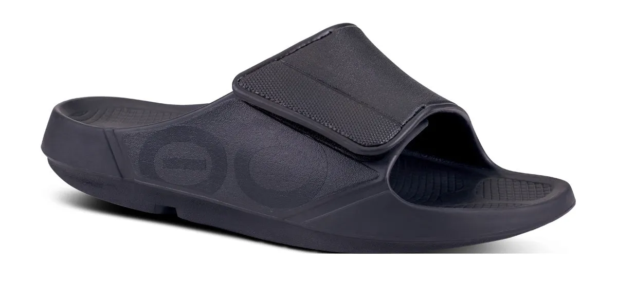 OOahh Sport Flex Matte Black รองเท้าเพื่อการฟื้นฟู