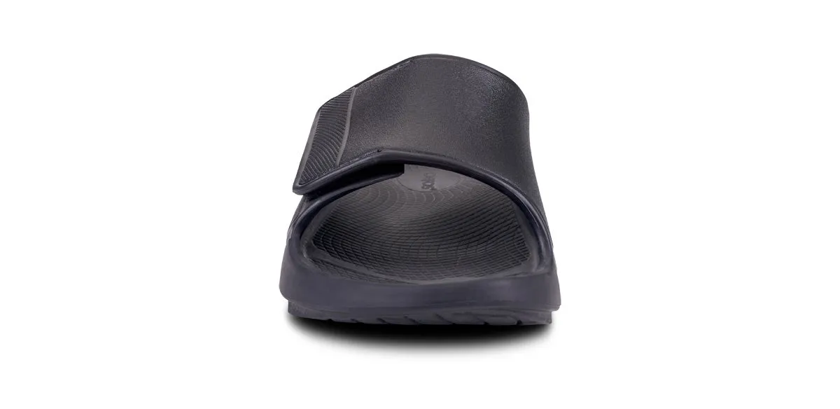 OOahh Sport Flex Matte Black รองเท้าเพื่อการฟื้นฟู