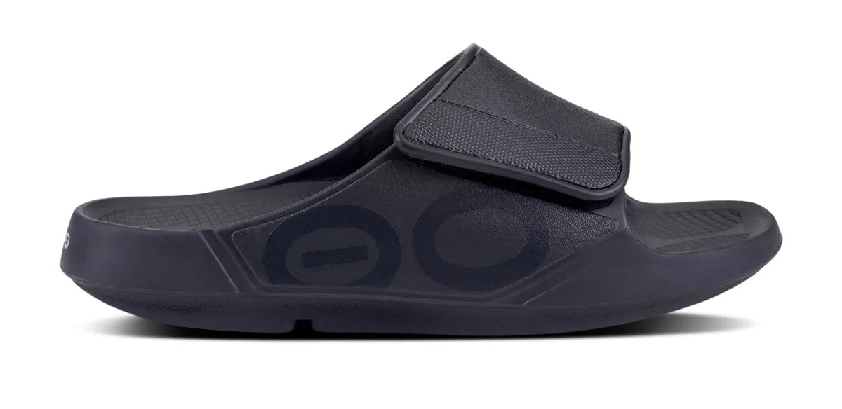 OOahh Sport Flex Matte Black รองเท้าเพื่อการฟื้นฟู