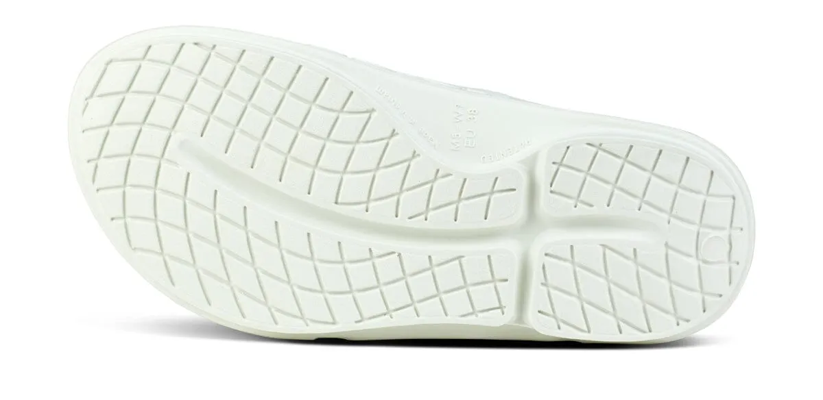 OOFOS Unisex OOahh Sport Flex Slide Sandal - Cosmic Gray