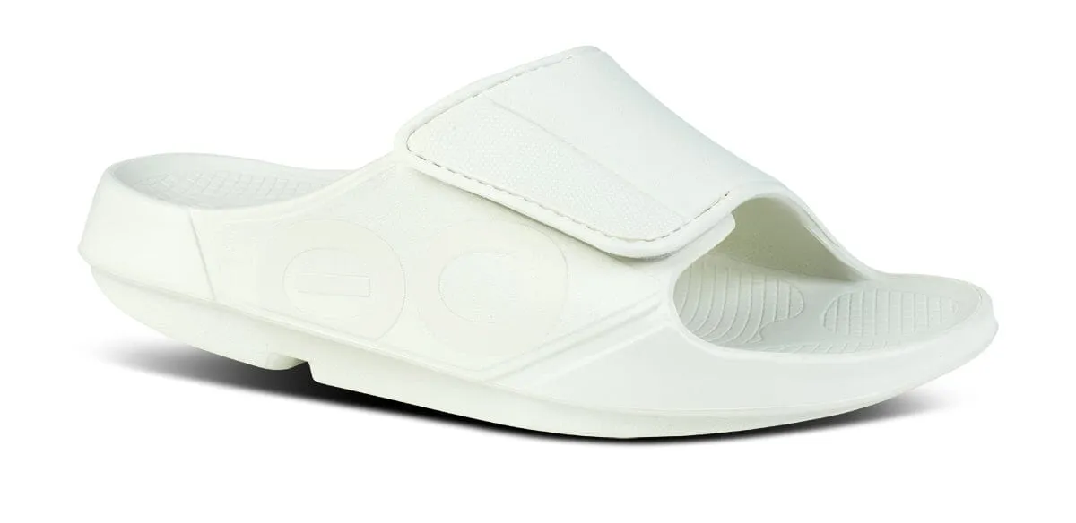 OOFOS Unisex OOahh Sport Flex Slide Sandal - Cosmic Gray