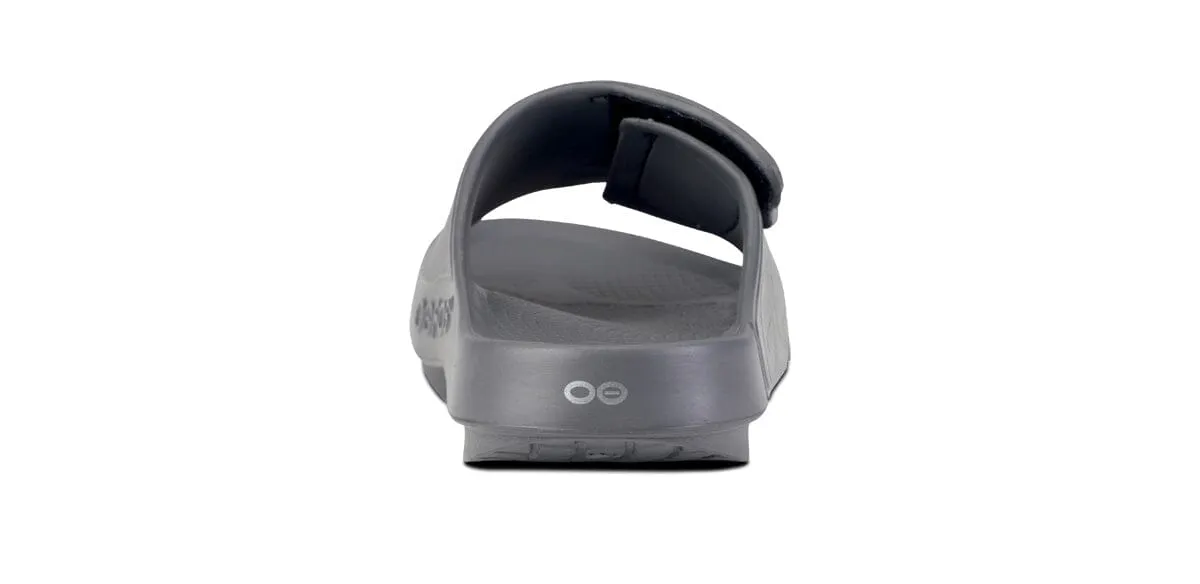 OOFOS Unisex OOahh Sport Flex Slide Sandal - Slate