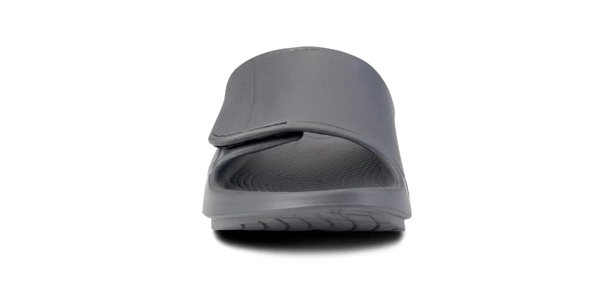 OOFOS Unisex OOahh Sport Flex Slide Sandal - Slate