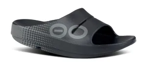 OOFOS Unisex OOahh Sport Slide Sandal - Black Matrix