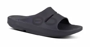 OOFOS Unisex OOahh Sport Slide Sandal - Matte Black