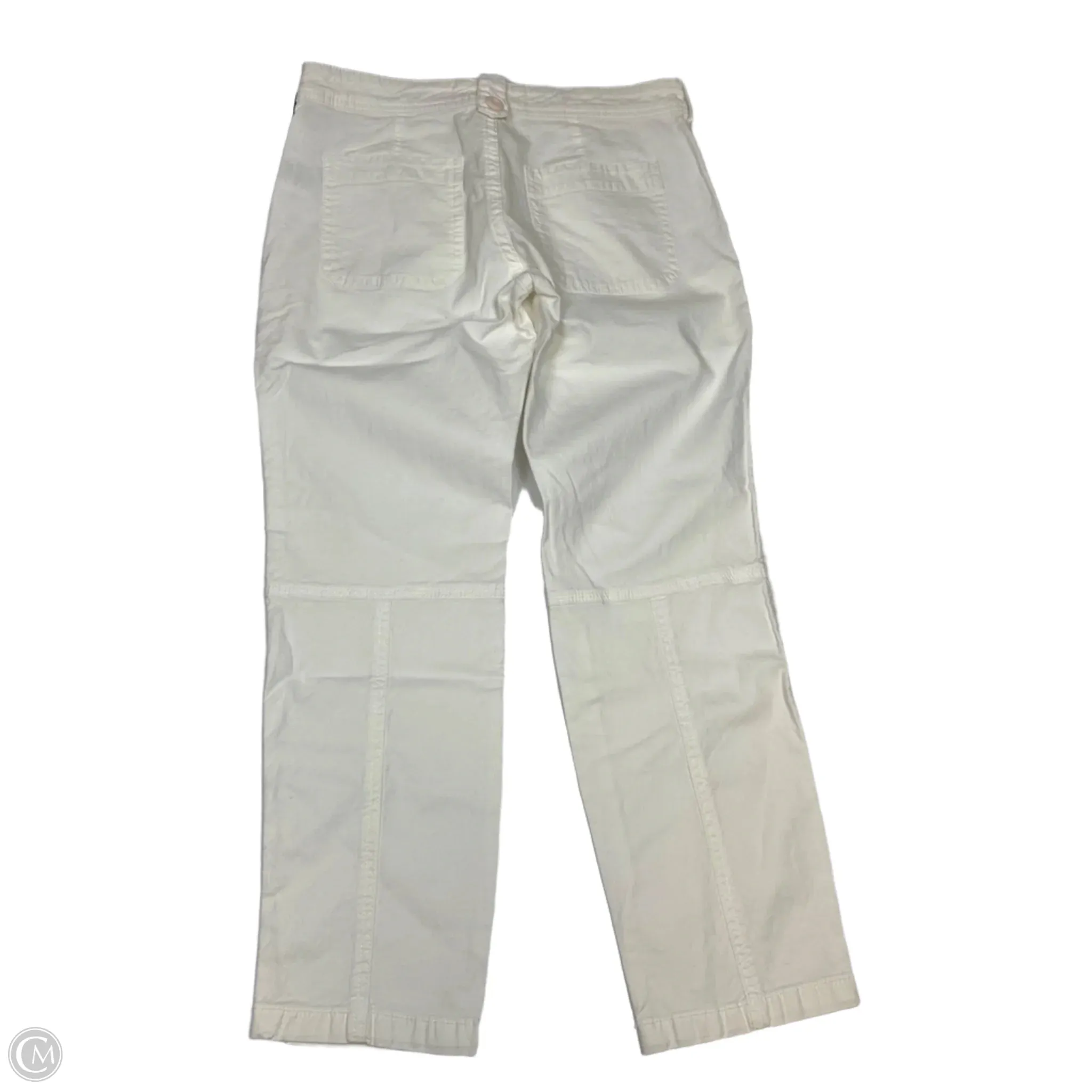 Pants Cropped By Anthropologie In White, Size: 2p