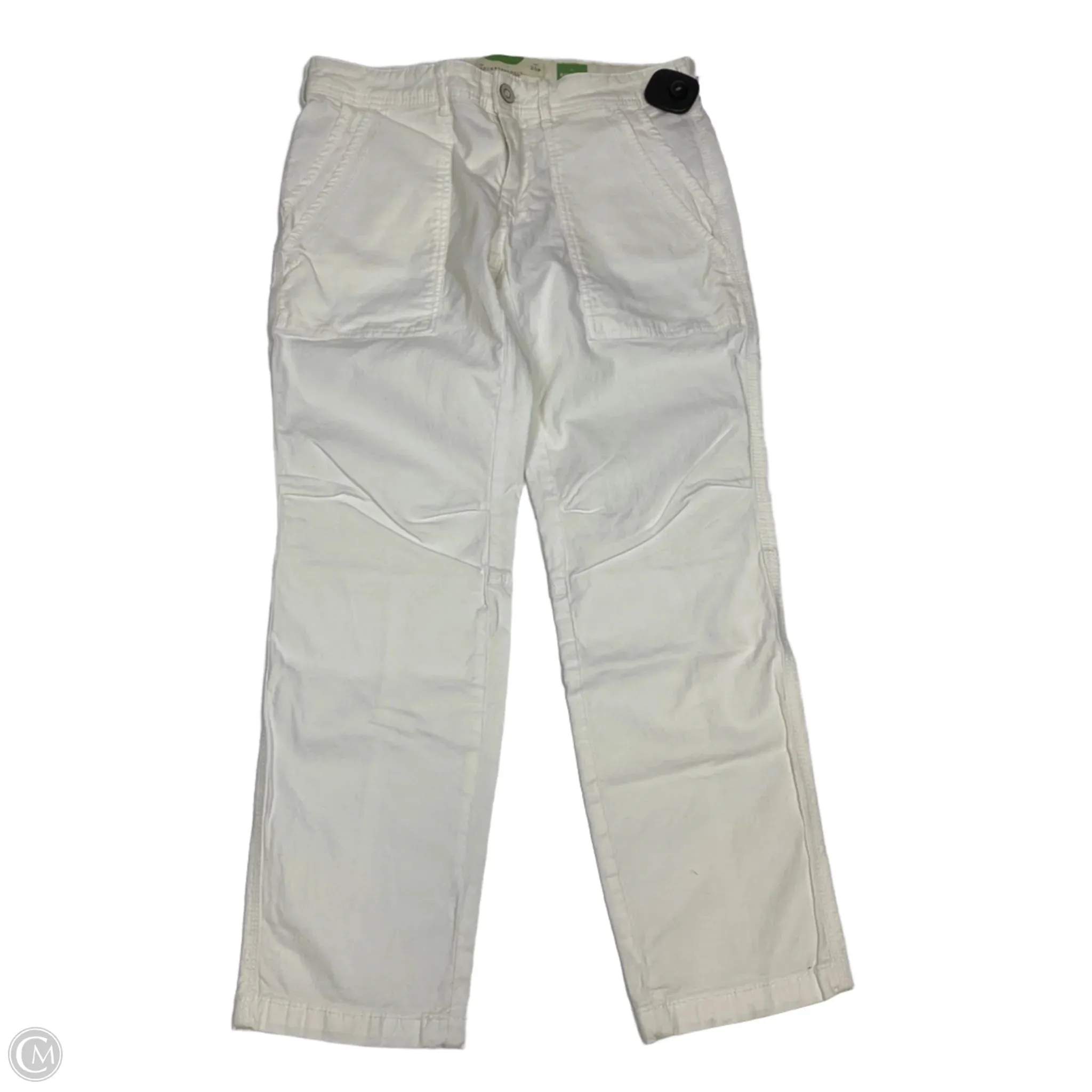 Pants Cropped By Anthropologie In White, Size: 2p