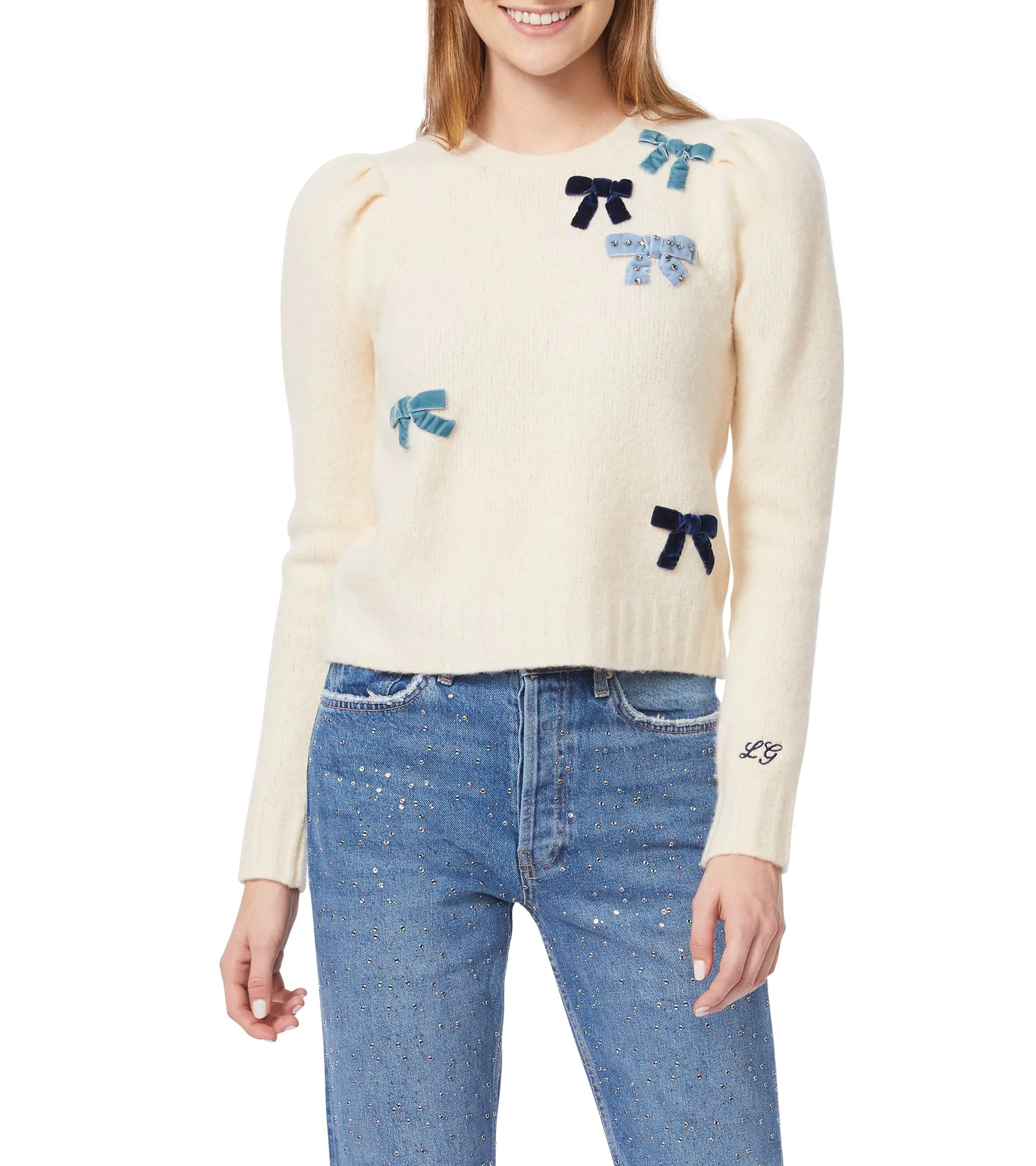 Paris Puff Sleeve Crew
